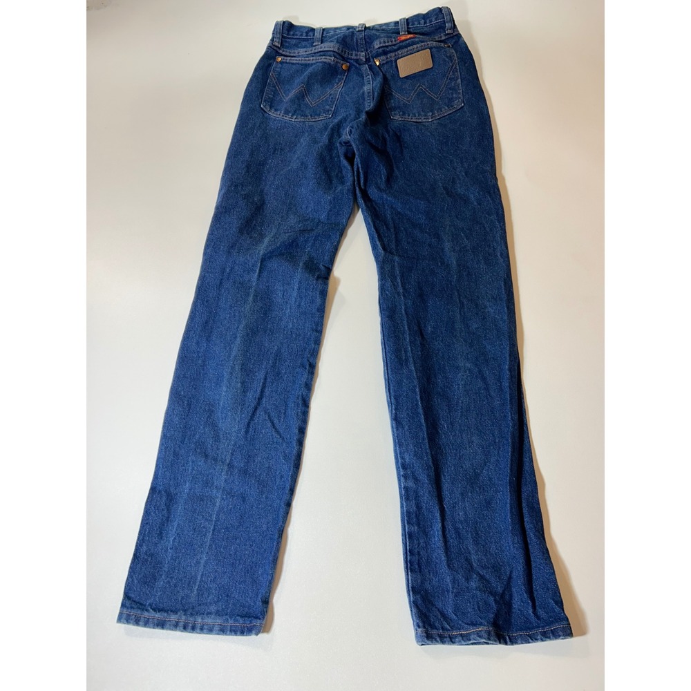 Wrangler Cowboy Cut Jeans Womens 9x32 Blue Excellent Vintage High Rise 14MWZG